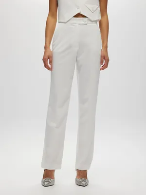 High waisted trousers