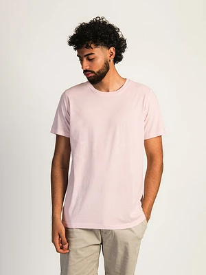 Victor Crewneck Tee - Pink