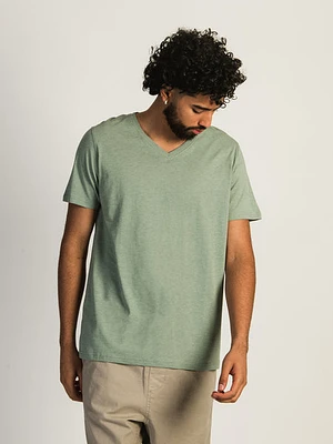 Victor Vneck Tee - Moss