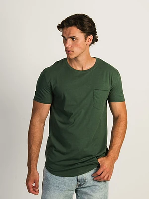 Longline Tee- Pine