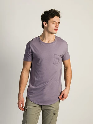 Longline Tee - Dusty Lilac