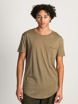 Longline Tee - Sage