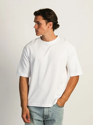 Boxy Fit Tee- White