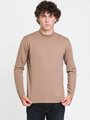 Boathouse Long Sleeve Mock Neck Tee