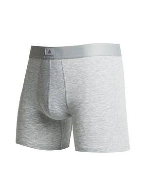 Solid Boxer Brief - Heather Grey