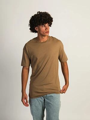 Long Fit Tee - Beige