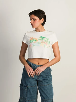 Billabong By The Sea Cropped T-shirt