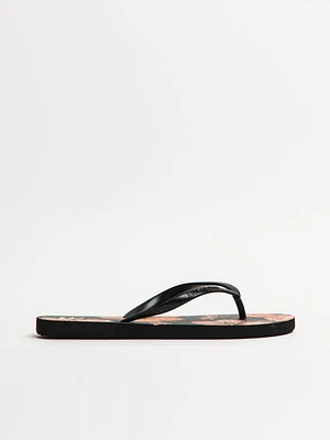 Womens Billabong Dama Black Overflow Sandals