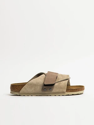 Womens Birkenstock Kyoto Suede Narrow Sandals