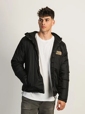 Blend Puffer Reverse Jacket - Black