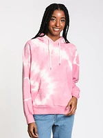 Womens Vntg Rgln Pull Over Hd - Dusty Rose - Clearance