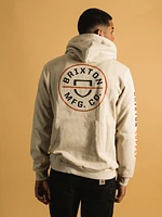 Brixton Crest Pullover Hoodie