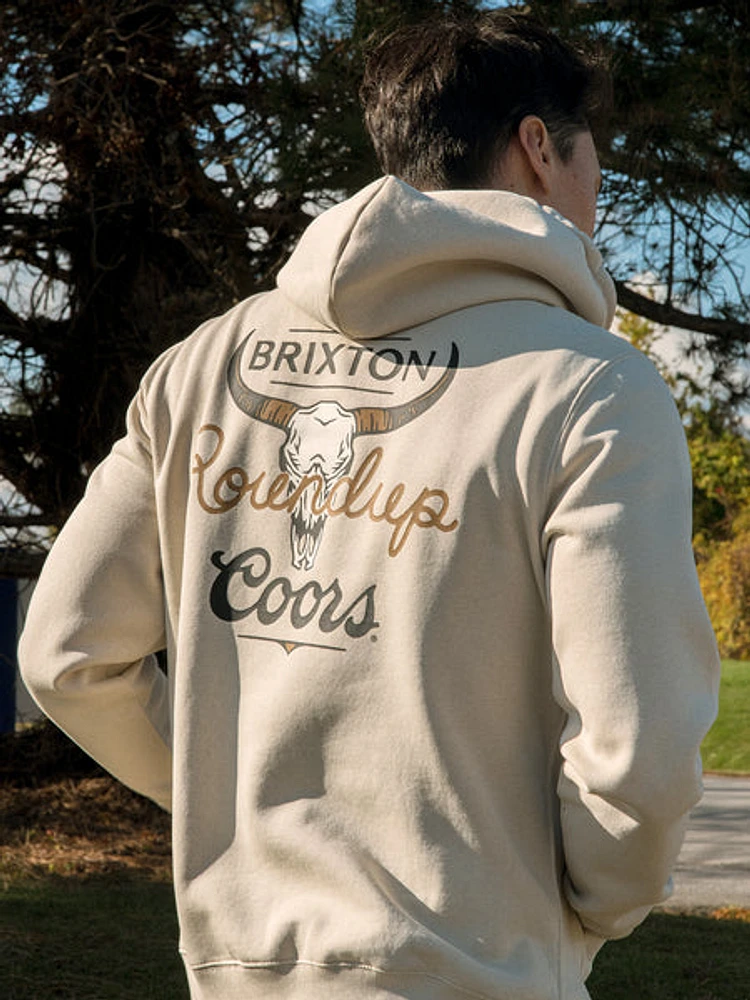 Brixton Coors Roundup Pull Over Hoodie