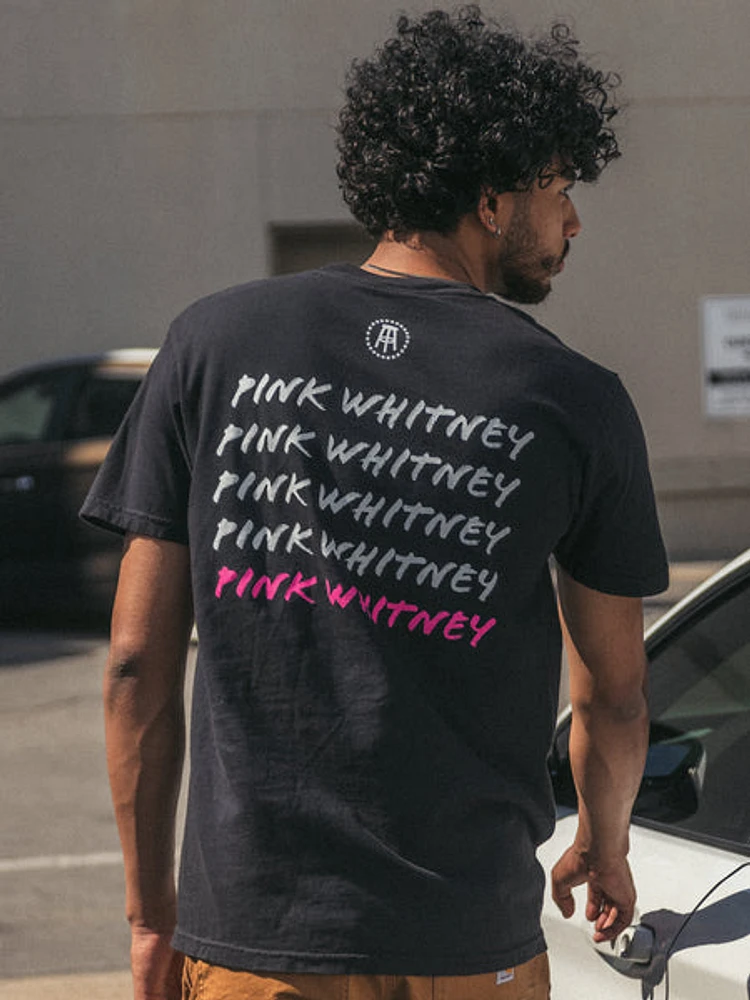 Barstool Sports Pink Whitney Repeat Pocket T-shirt