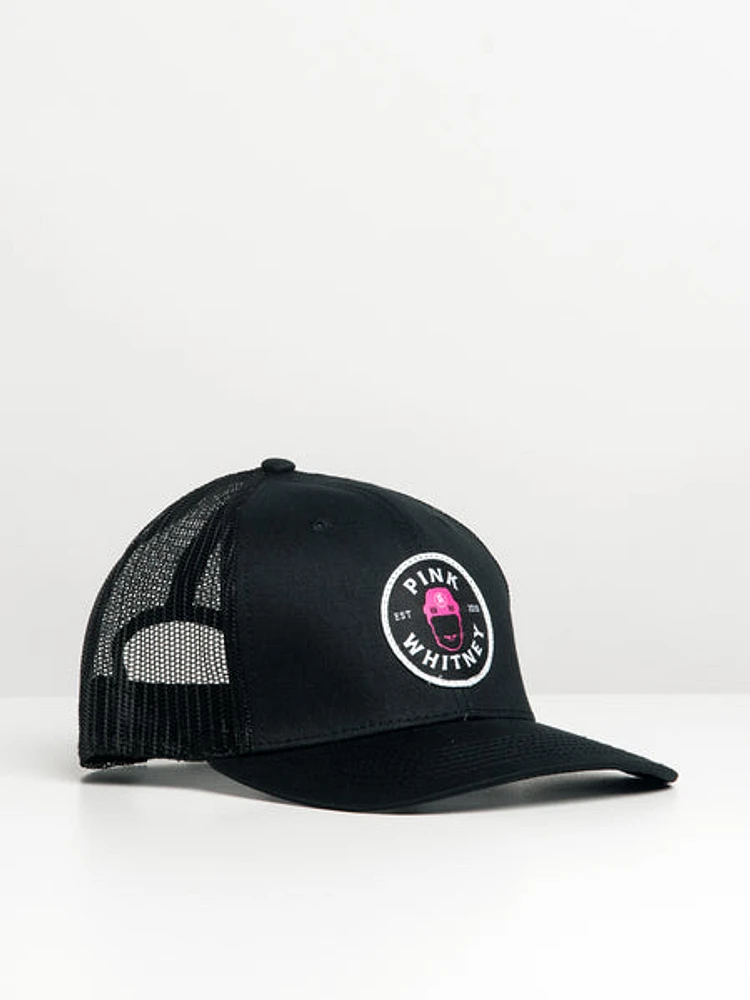 Barstool Sports Pink Whitney Patch Trucker Hat