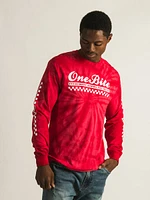 Barstool Sports One Bite Everybody Knows The Rules Long Sleeve Tee - Clearance