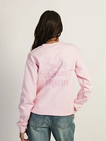 Barstool Sports Be A Decent Human Text Crewneck