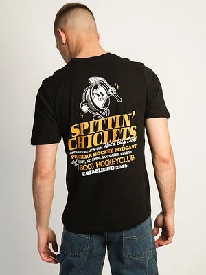 Barstool Sports Spittin Chiclets Puck T-shirt