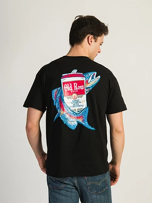 Old Row Outdoor Fishing Beer T-shirt