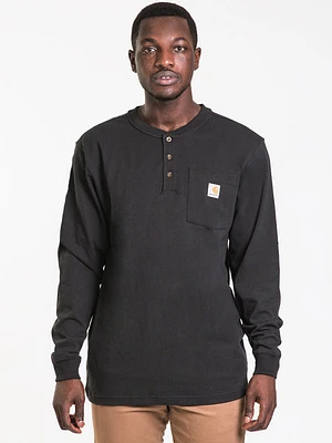 Carhartt Long Sleeve Pocket Henley Tee