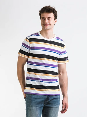 Champion Classic All Over Print Stripe T-shirt - Clearance