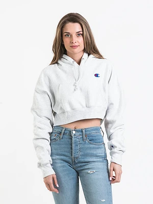 Champion Reverse Weave Cropped Pull Over Hoodie - Clearance