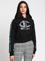 Womens Haberdashery Taping Pullover - Blk Clearance