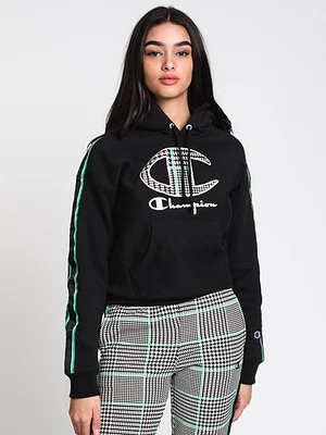 Womens Haberdashery Taping Pullover - Blk Clearance