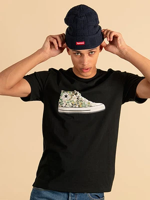 Converse Blooming Chucks Graphic T-shirt - Clearance