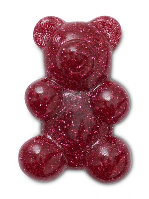 Crocs Jibbitz Glitter Candy Bear