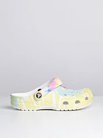 Womens Crocs Classic Tie Dye Clogs - Clearance