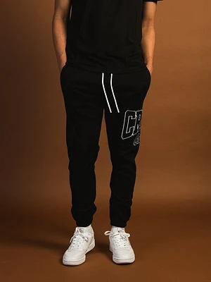 Crooks & Castles C&C Logo Embroidered Jogger