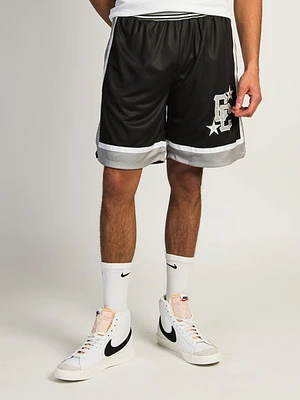 Crooks & Castles Varsity Embroidered Team Mesh Short