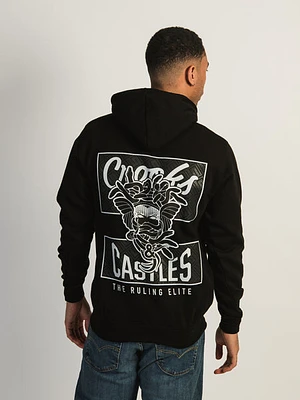 Crooks & Castles Print Medusa Pullover Hoodie