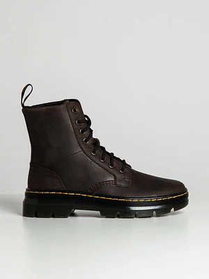 Womens Dr Martens Combs Leather Crazy Horse Boot