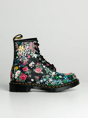 Womens Dr Martens 1460 Floral Mash Up Backhand Boot - Clearance