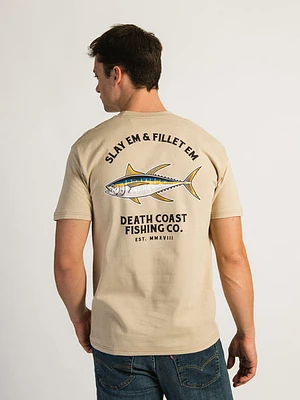 Death Coast Supply Slay Em And Fillet T-shirt