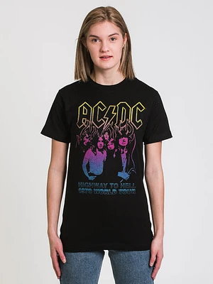 Goodie Two Sleeve Ac/dc On Fire T-shirt - Clearance