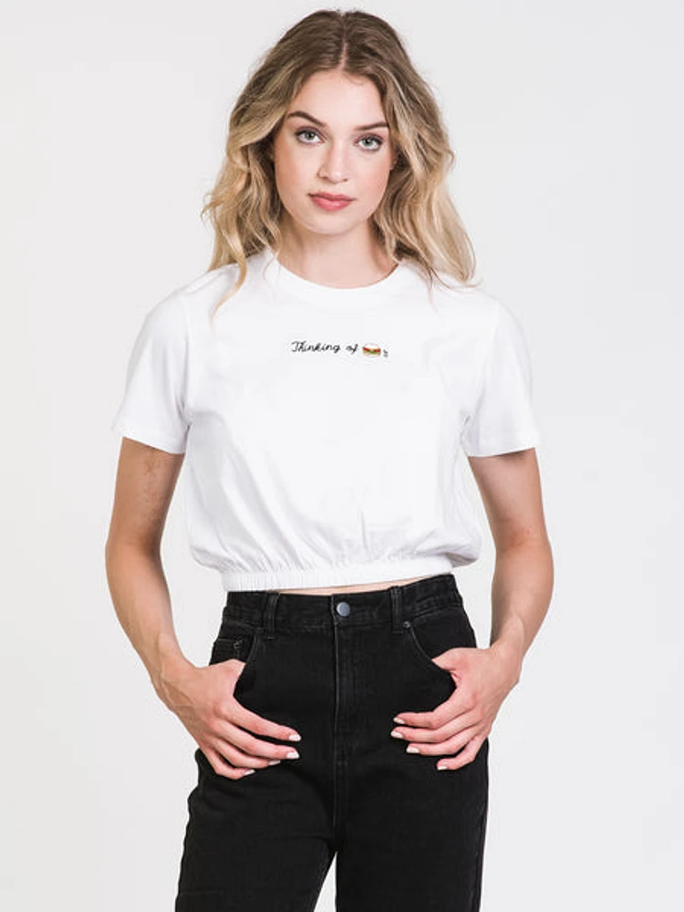 Harlow Monica Elastic Tee - Clearance