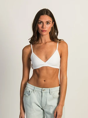 Harlow Cls Triangle Print Bralette - White