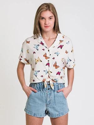 Harlow Camp Tie Up Shirt - Clearance