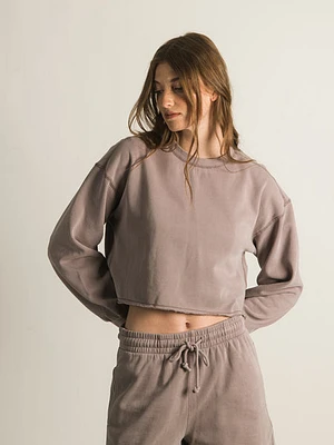 Harlow Giselle Cropped Crew - Clearance