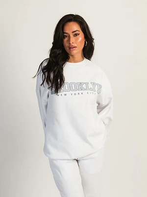 Harlow Michelle Print Crewneck - Brooklyn