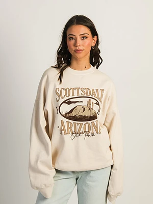 Harlow Michelle Print Crewneck - Scottsdale Arizona