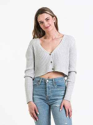 Harlow Chloe Ribbed Cardi - Clearance