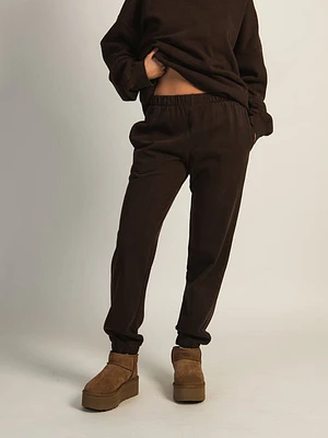 Harlow Jordana Relaxed Sweatpant - Chocolate