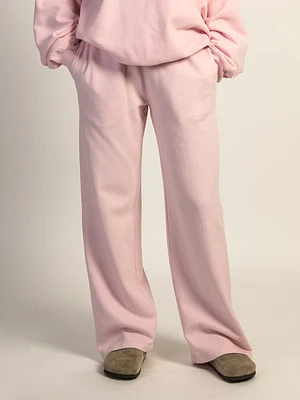 Harlow Stella Straight Leg Sweatpant - Light Pink