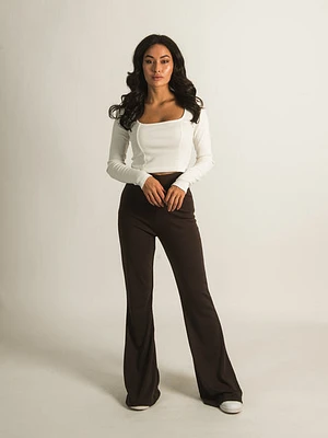 Harlow High Rise Flare Pants - Clearance