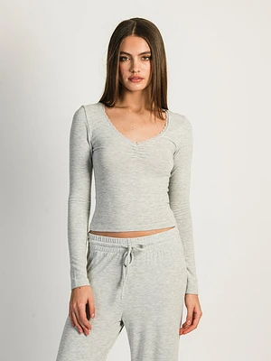 Harlow Arabella Melange Long Sleeve