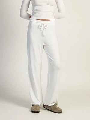 Harlow Molly Lounge Pant - White